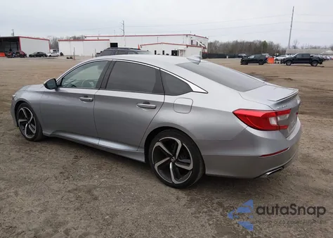 2019 Honda Accord Sport из США, поврежденный, VIN 1HGCV1F30KA064561